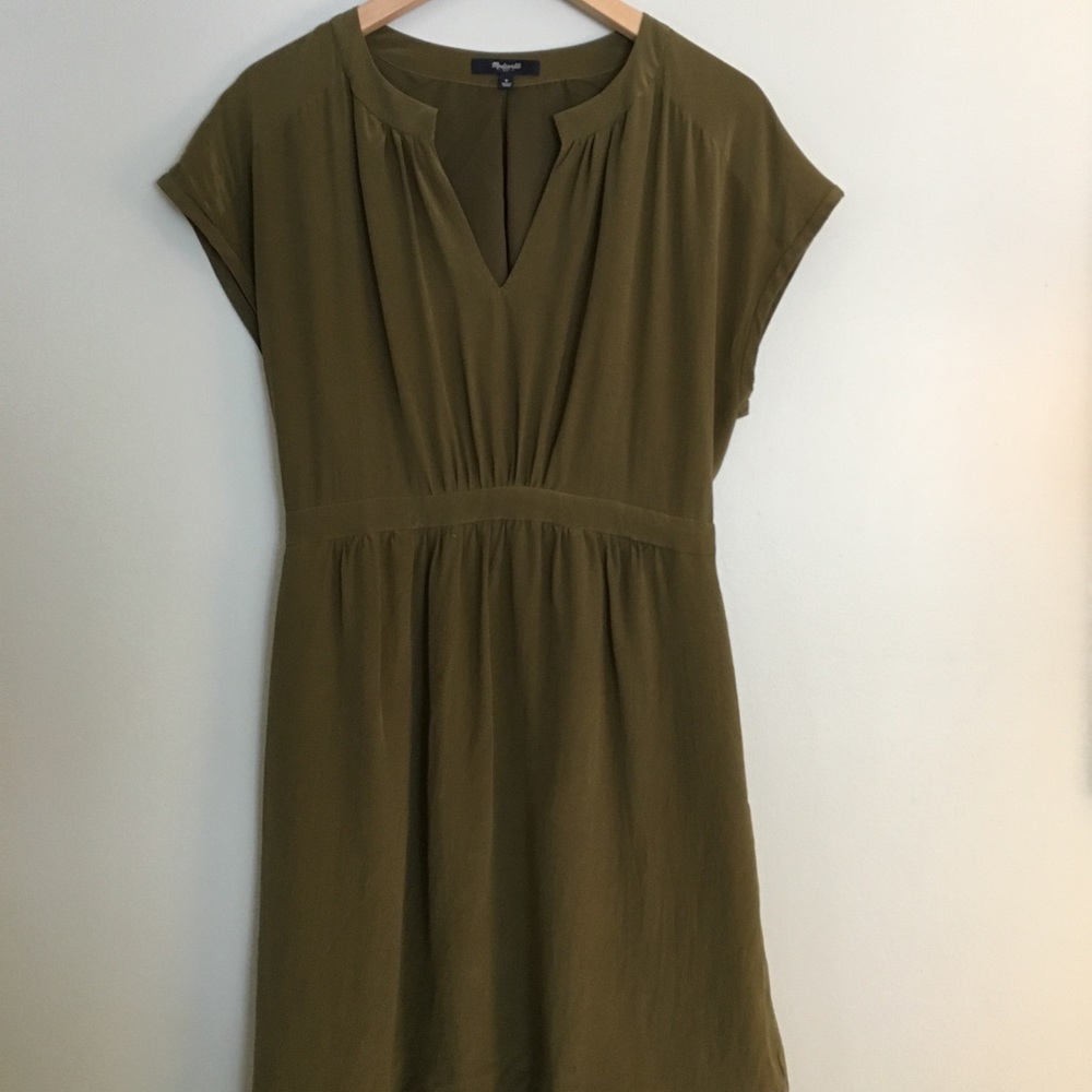 Madewell dress - Olive Green